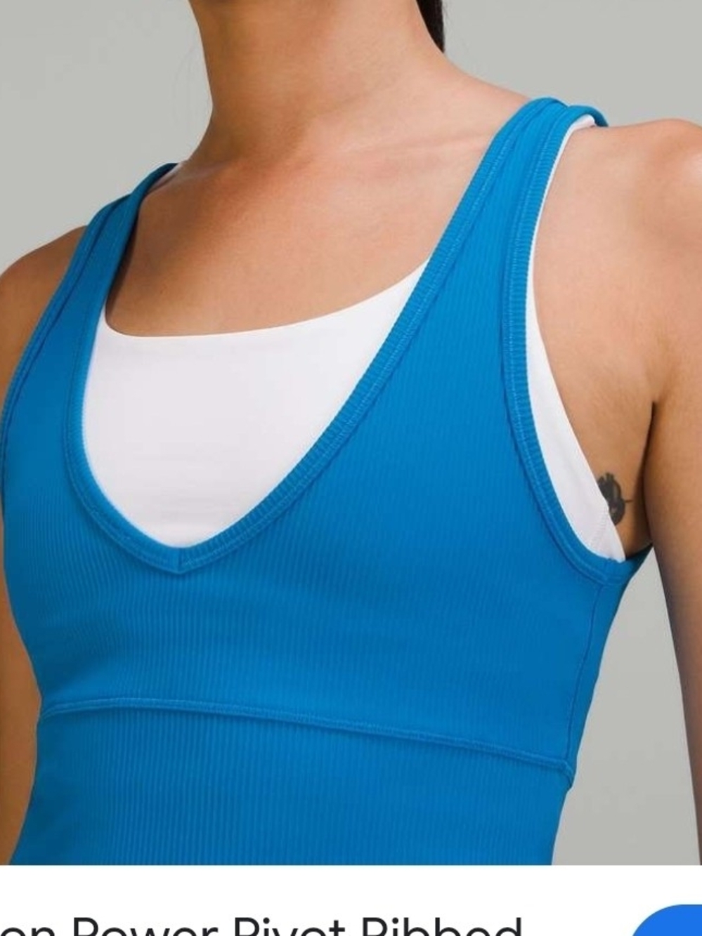 lululemon power pivot tank top